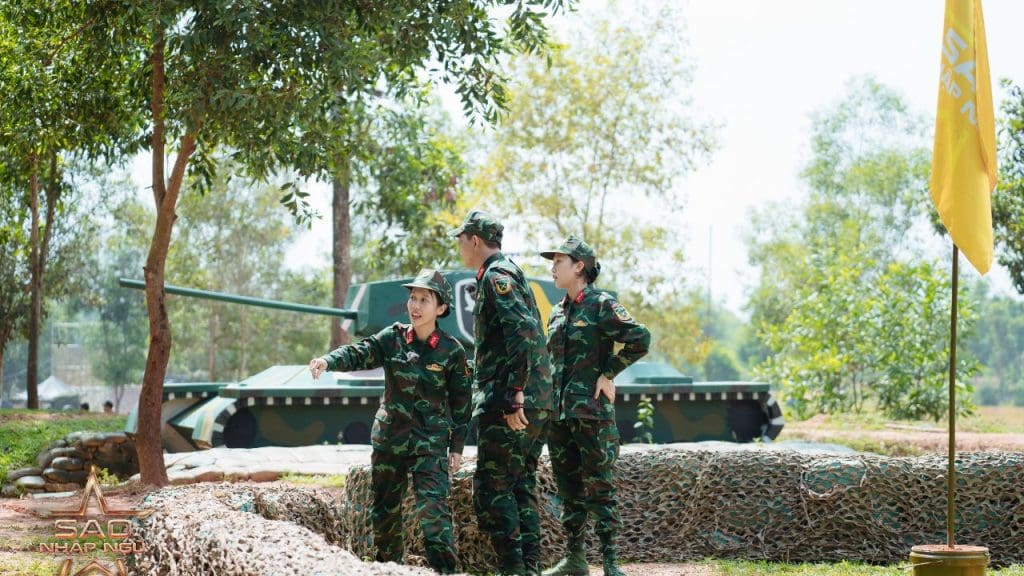 Gallery - “Sao nhập ngũ 2025” tập 8: Kỳ Duyên – Cara – Tăng Phúc chưa ra trận đã “hy sinh”, Chi Pu – Duy Khánh “sập bẫy” tâm lý | Moli Star - image 5