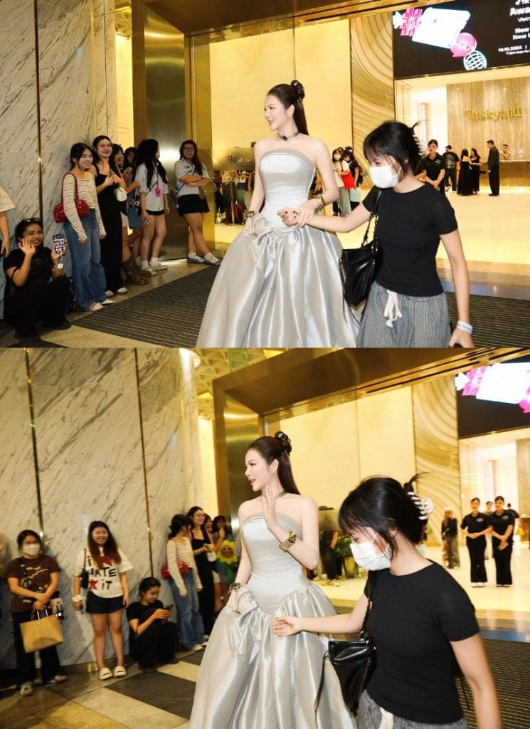 Gallery - Lý Nhã Kỳ khoe nhan sắc rạng rỡ, làn da phát sáng trên thảm đỏ TikTok Awards Việt Nam 2025 | Moli Star - image 5