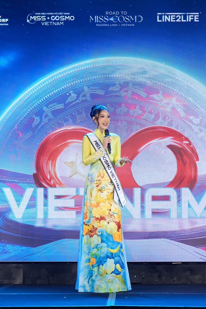 Gallery - Đương kim Hoa hậu Hoàn vũ Việt Nam – Nguyễn Hoàng Phương Linh chính thức nhận sash đại diện Việt Nam tại Miss Cosmo 2025 | Moli Star - image 3