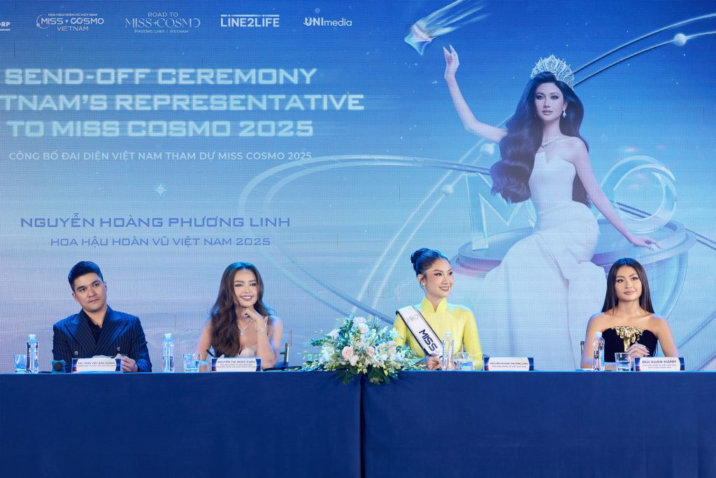 Gallery - Đương kim Hoa hậu Hoàn vũ Việt Nam – Nguyễn Hoàng Phương Linh chính thức nhận sash đại diện Việt Nam tại Miss Cosmo 2025 | Moli Star - image 5