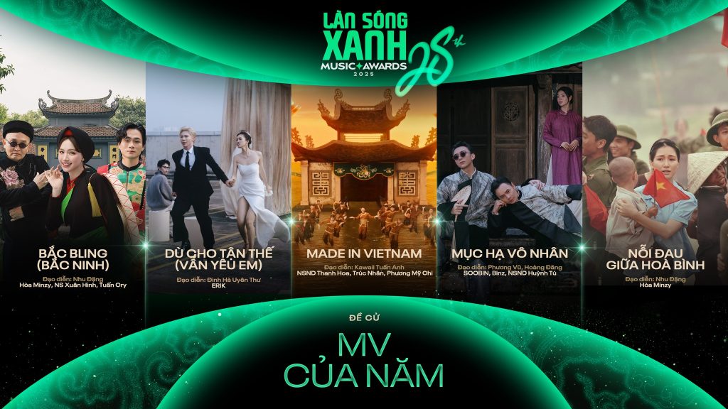 Gallery - Dàn rapper đồng loạt vắng mặt tại đề cử “Ca sĩ của năm” tại Làn Sóng Xanh 2025 | Moli Star - image 3