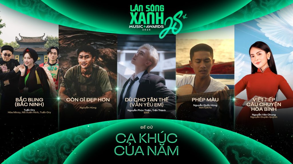 Gallery - Dàn rapper đồng loạt vắng mặt tại đề cử “Ca sĩ của năm” tại Làn Sóng Xanh 2025 | Moli Star - image 5