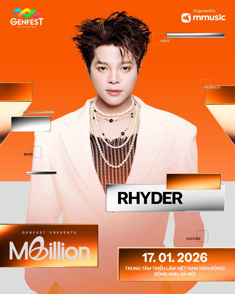 Gallery - GENfest presents MBillion Hà Nội tiếp tục công bố line up cực cháy: RHYDER và JSOL mang set diễn đỉnh cao đến Hà Nội | Moli Star - image 2