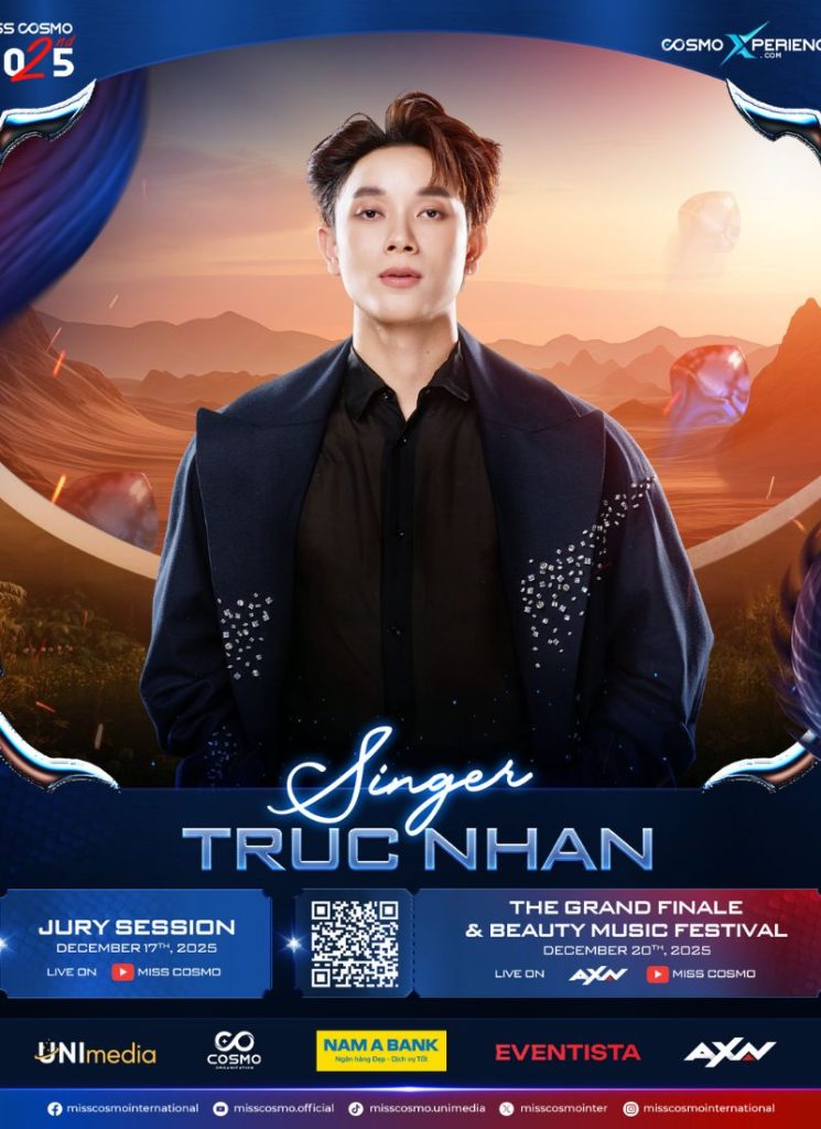 Gallery - Dàn line up sở hữu “hit khủng” từ Hồ Ngọc Hà đến Trúc Nhân hột tụ tại đêm chung kết Miss Cosmo 2025 | Moli Star - image 1