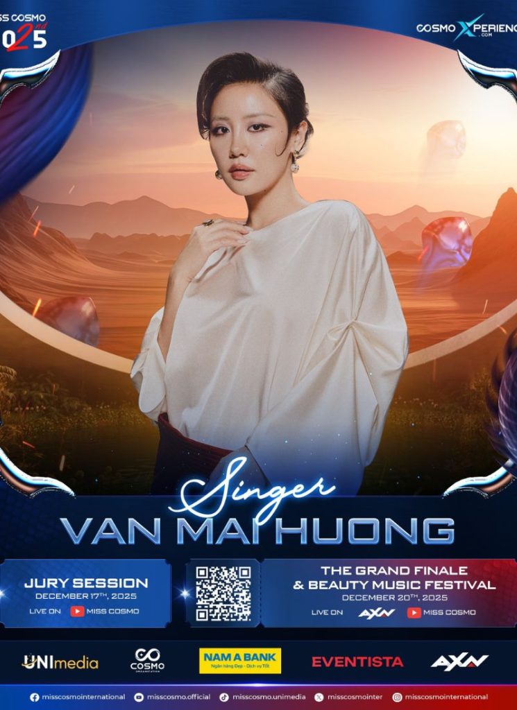 Gallery - Dàn line up sở hữu “hit khủng” từ Hồ Ngọc Hà đến Trúc Nhân hột tụ tại đêm chung kết Miss Cosmo 2025 | Moli Star - image 2